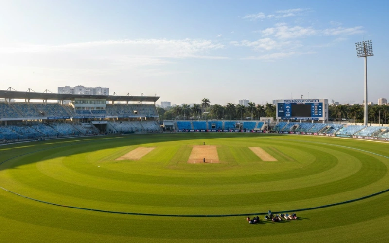 ekana cricket stadium b ground at Fantafeat featured image